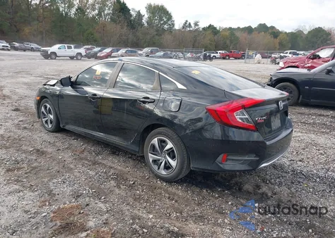2019 Honda Civic Lx из США, поврежденный, VIN 19XFC2F63KE042472